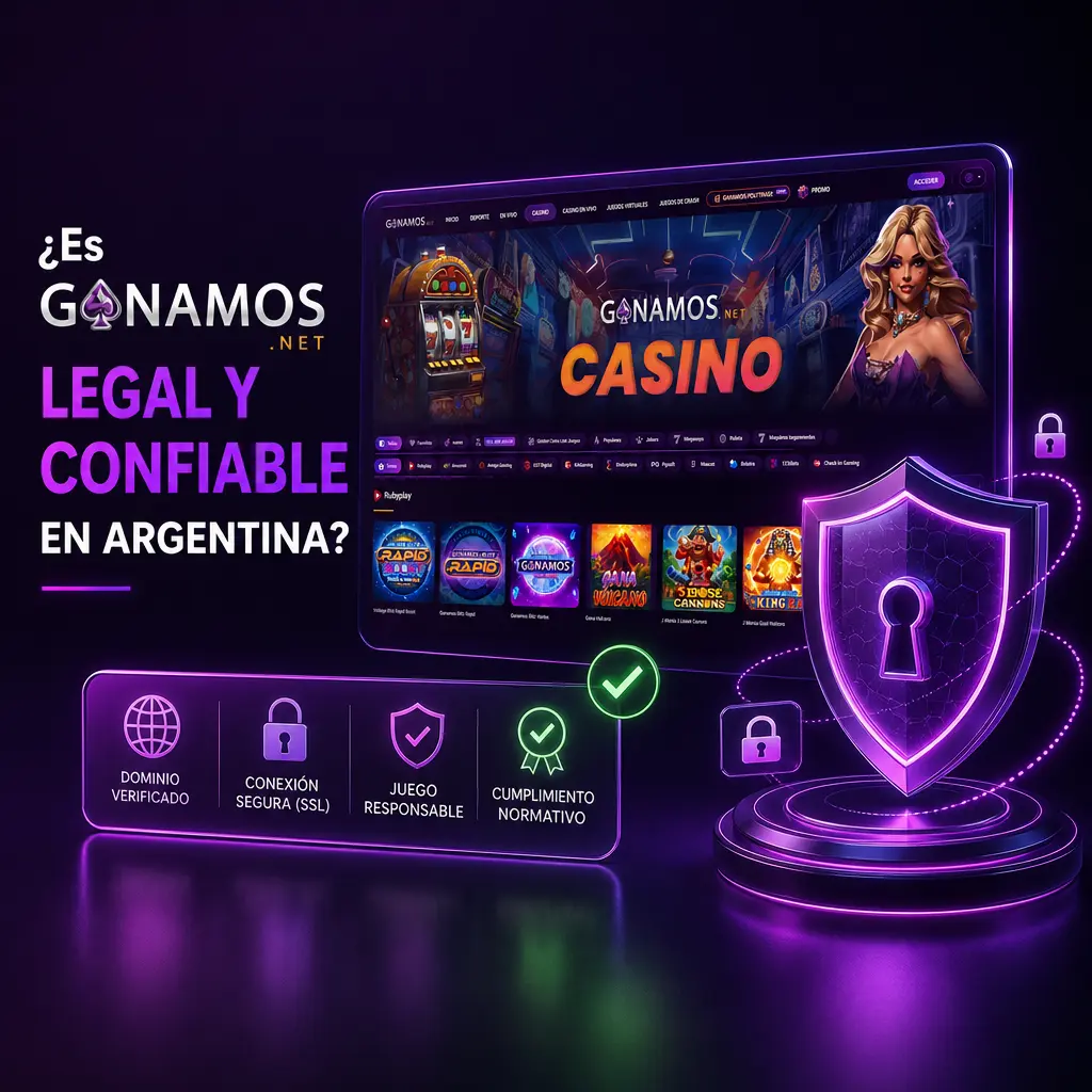 Ganamos opera con licencias provinciales, cifrado SSL y verificación KYC, respaldado por Boldt S.A. desde 1959.