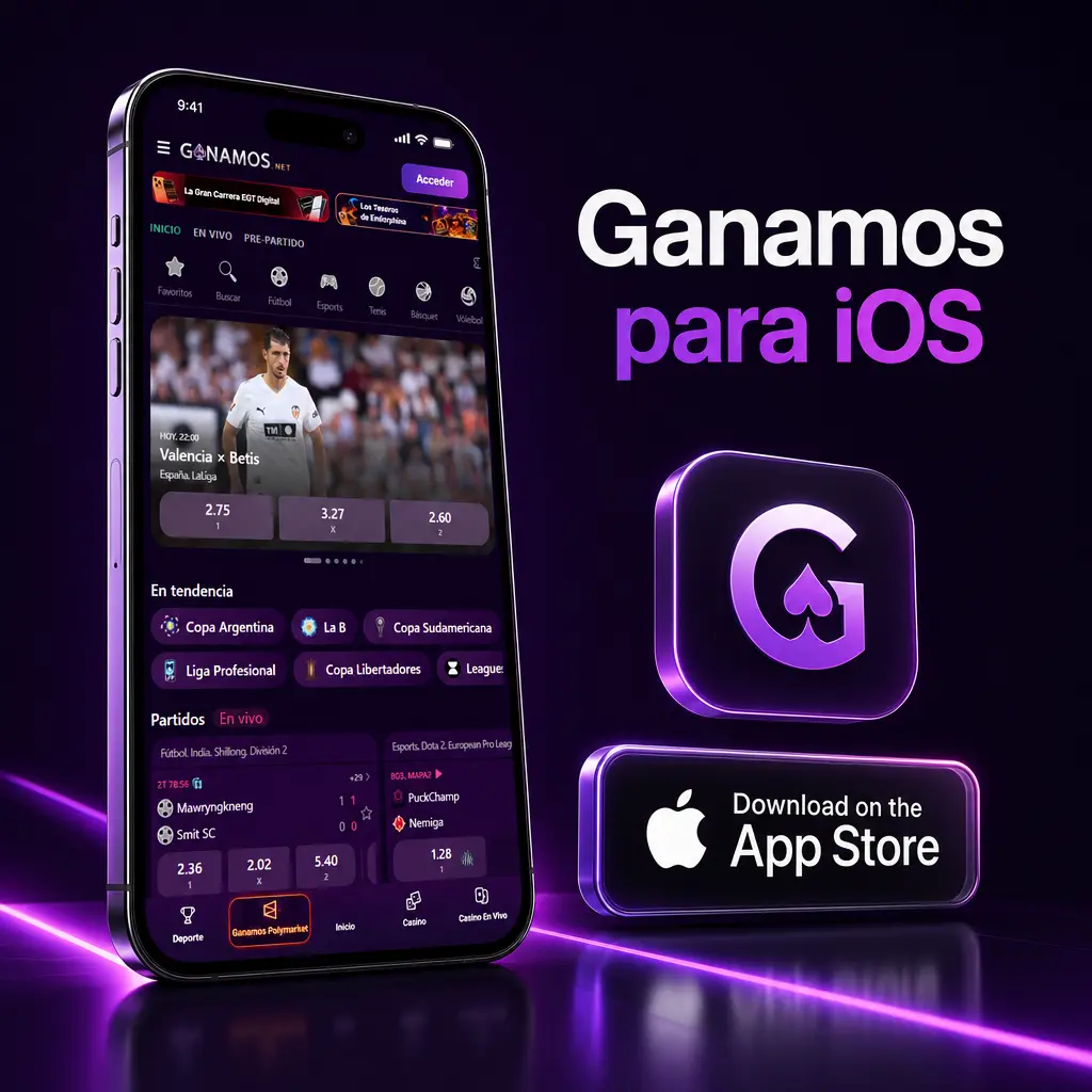 Acceso directo de Ganamos para iOS en la pantalla de inicio del iPhone mediante Safari