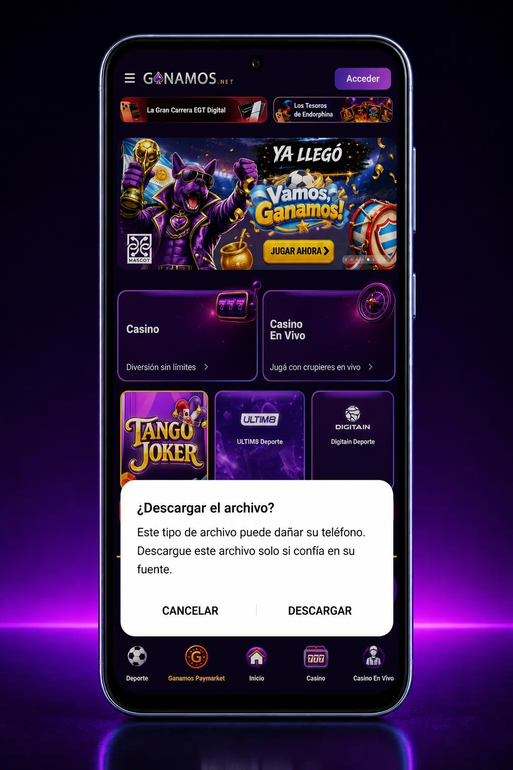 Guía paso a paso para descargar e instalar el APK de Ganamos en dispositivos Android